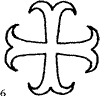крест якореобразный